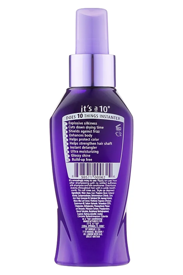 Шелковое несмываемое средство для волос